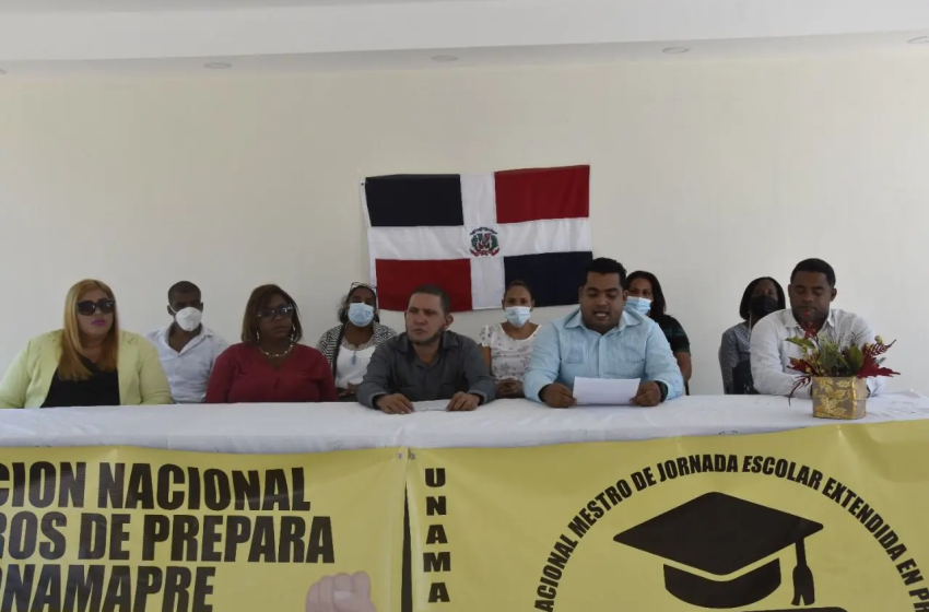 Maestros de Prepara exigen al Gobierno cumplir con el acuerdo ADP-Minerd