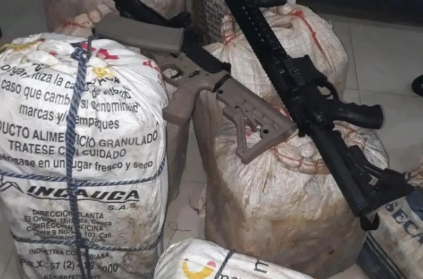  Uniformados y en patrullas policías perpetraron “tumbe” de cocaína