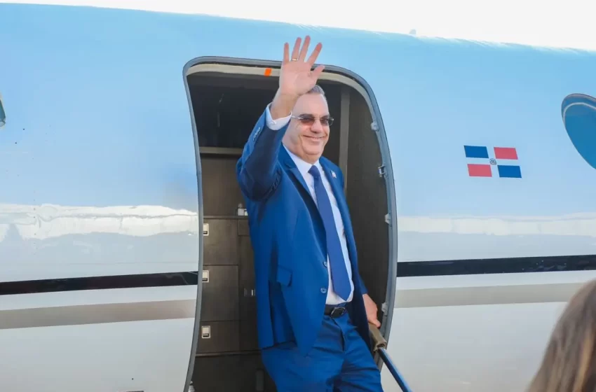  Abinader sale a Costa Rica para participar en cumbre