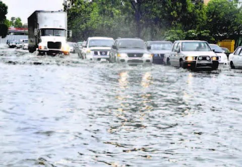  Lluvias continuarán hoy en gran parte del territorio nacional