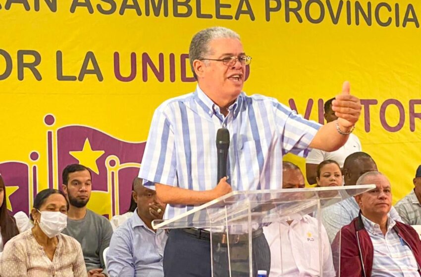  PLD se moviliza en Moca