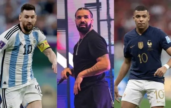  Qatar 2022: Drake apostó un millón de dólares por Argentina y embolsará casi el triple