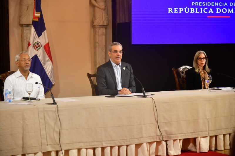  ABINADER Y EL AÑO ESCOLAR. Presidente Abinader asegura todos los preparativos están listos para el próximo año escolar