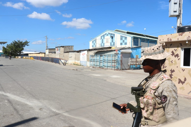  MERCADO DE DAJABÓN CERRADO AÚN, Mercado de Dajabón continúa nulo por cierre de frontera de Haití