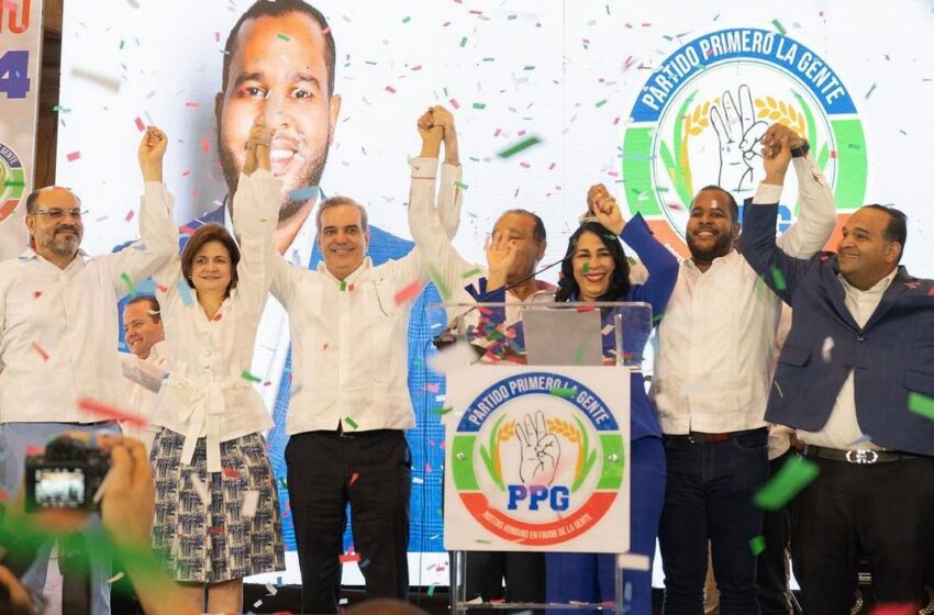  PRIMERO LA GENTE APOYA A LUIS ABINADER, LEONEL, ABEL Y MIGUEL EN CARAVANAS Y ENCUENTROS.