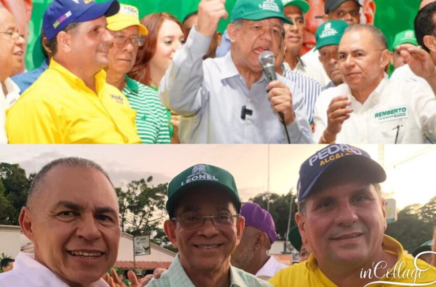  DXC PROCLAMA ABINADER, LEONEL EN ESPAILLAT, ABEL EN EL SUR Y MIGUEL EN MACORIS.