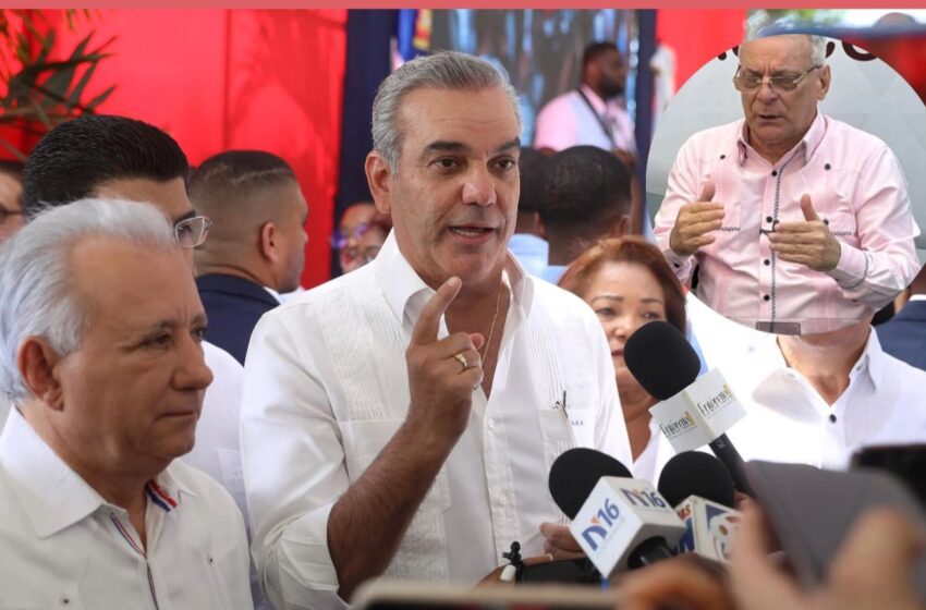  PRESIDENTE ABINADER DICE GANARÁ CON MAS DE 75% LAS ACALDIAS