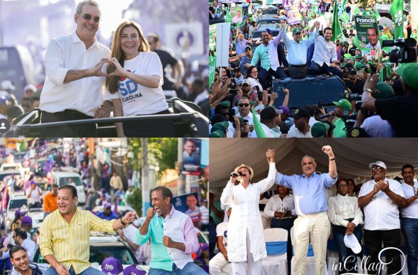  ACTIVIDADES DE LOS PARTIDOS POLITICOS EN RD. (FIN DE SEMANA 10 Y 11 FEBRERO)